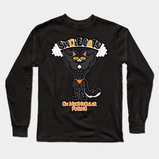 SWOLE BLACK CAT Long Sleeve T-Shirt